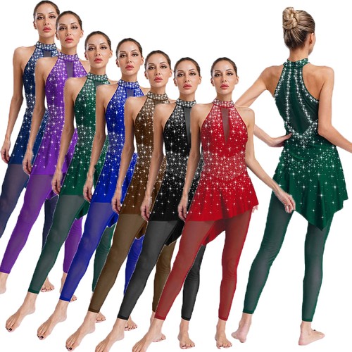 Damen strass gymnastik - damen,