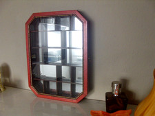 Setzkasten Vitrine aus Holz