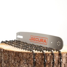 4x Sägekette + Schwert 37cm