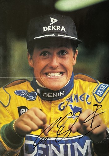 Michael schumacher signiert - schumacher,