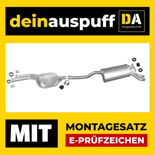 Auspuffanlage für mercedes - auspuffanlage,