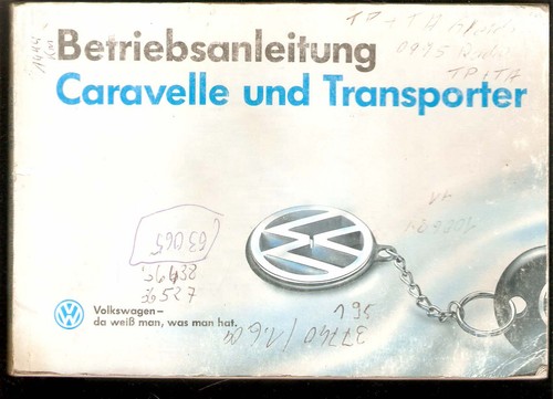 Betriebsanleitung bus - vw,