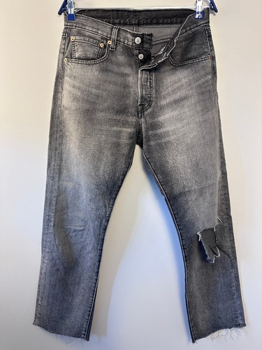 Levis 501 grau schwarz vintage - 501,
