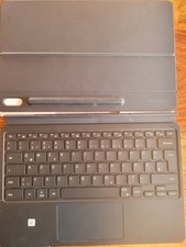 Original Samsung Book Cover Tablethülle mit Tastatur für Galaxy Tab S7+