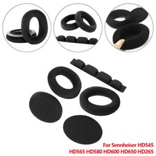 Velour Ersatz Ohrpolster Kopfband für Sennheiser HD545 HD565 HD580 HD600 HD650