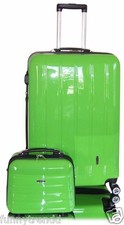 Kombi Set 70cm POLYCARBON  Hartschale Trolley Koffer Trolly Beautycase  LONDON 