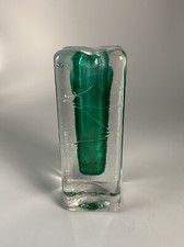 Glas blockvase solifleur - glas,