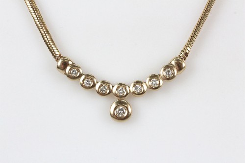 Collier karat gold - gold, 8