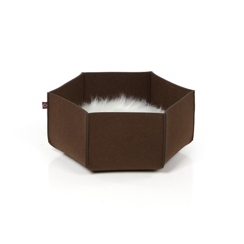 Katzenbett aus filz katzennest - katzenbett,