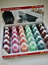 Gütermann Bulky-Lock 80 Multicolour Bauschgarn 1000 m für Ziernähte - 12 Farben