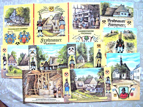 Postkartensammlung 8stück - , in