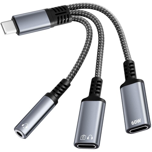 Usb kopfhörer ladeadapter - usb-c,