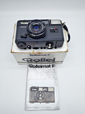 #SE2126#alte Rollei Rolleimat F Analogkamera Kompaktkamera 2,8/38mm in OVP *RAR*