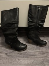Jumex Stiefel Gr. 37 Schwarz 
