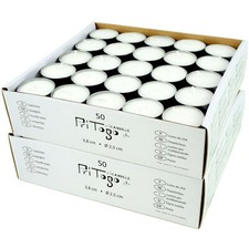 PRITOGO Teelichter, weiss [100