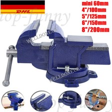 Schraubstock Drehbar 60/100/150/200 mm Werkbankschraubstock Parallelschraubstock