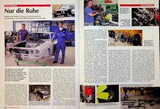 Oldtimer Praxis 09/2011 Alfa Romeo 2000 GT Veloce Restaurierung - ein interessan