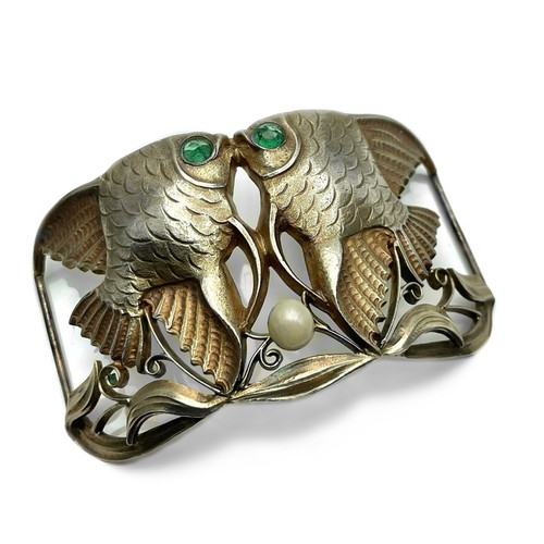 Jugendstil silber collier - jugendstil,