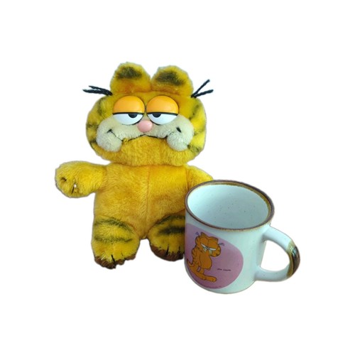 Garfield plüschtier tasse - plüschtier, /