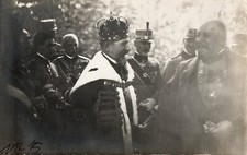 ROMANIA KING Ferdinand I WITH