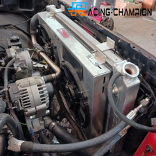 4 Row Radiator+Shroud Fan For