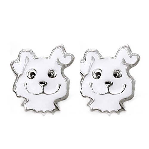 Kinder ohrringe hund 925 - kinder,