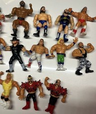 WWE WWF WRESTLING HASBRO FIGUREN VINTAGE 90ER Sammlung Action Figuren 11 Stück 
