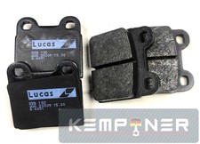 GDB102, Original Lucas, Bremsbeläge Set, BMW VW Opel Saab Volvo DA