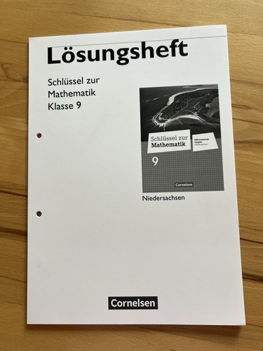Lösungsheft schlüssel zur - lösungsheft,
