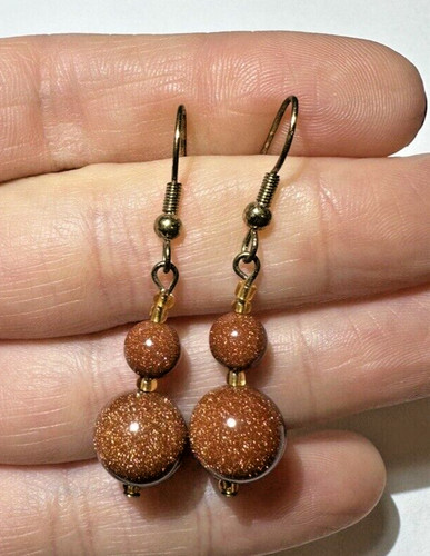 Vintage runde goldstone - runde,