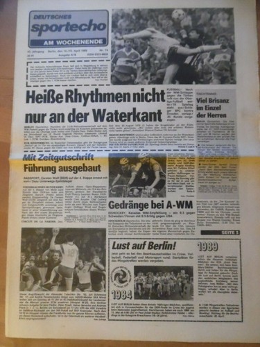Deutsches sportecho 15 - sportecho, 14/15