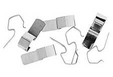 8 St. Weck Einweckklammern für Einmach Rundrandgläser Klammern rostfeier Edelst.