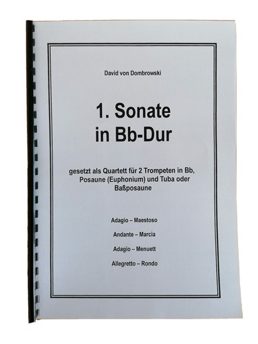 Music notes sonate 4 - notes:,