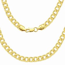 Herren Kette Gold vergoldet