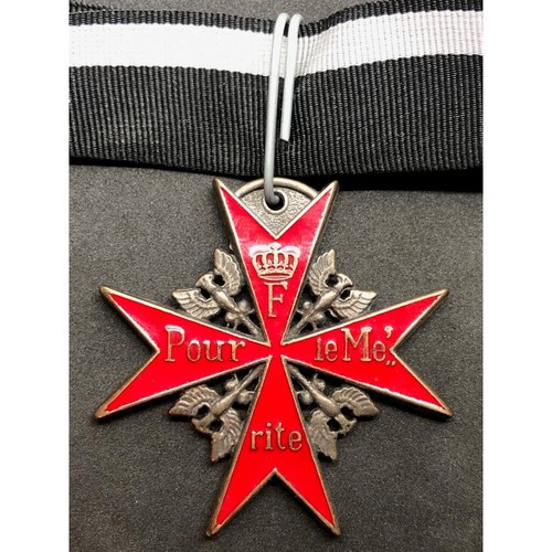 Orden pour mérite - le,