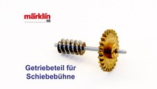 MÄRKLIN Getriebezahnrad für Schiebebühne 7294, Schnecke mit Zahnrad ….. neuwerti