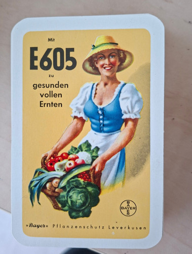 Altes werbekartenspiel bayer - altes,