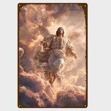 Blechschild Jesus Christus