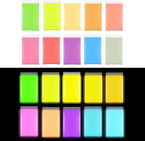 Leuchtendes pigment set für - pigment,