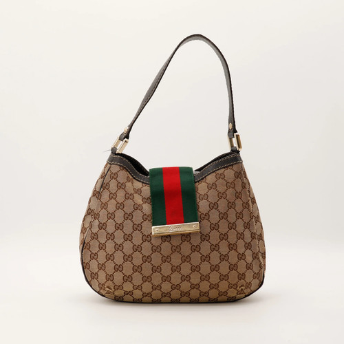 Gucci tasche hobo web canvas - gucci,