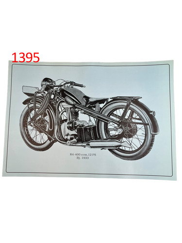 Poster plakat bmw 400 - plakat, r4