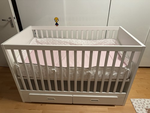 Weißes babybett gitterbett - weißes, babybett/gitterbett