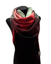 Warm Winterschal Strickschal Karo Kariert Halstuch Schal Halstücher Streifen 