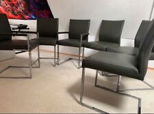 Hülsta Esszimmer Stühle Schwingstuhl Freischwinger neuwertig