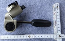 VELBON Dreiwege - Stativkopf, PH-237Q, goldfarben, mit 3 Schnellwechselplatten