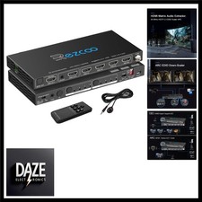 HDMI Matrix 4 in 2 Out 4K 60Hz