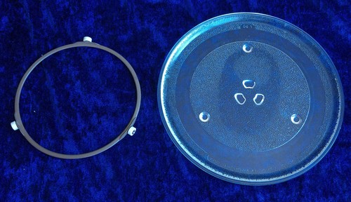 Drehteller glas mit drehring - glas,