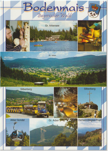 Ansichtskarte bodenmais - ansichtskarte,
