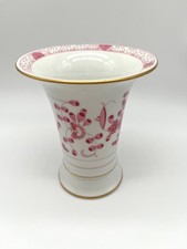 VASE * MEISSEN * INDISCH PURPUR MIT GOLDRAND *