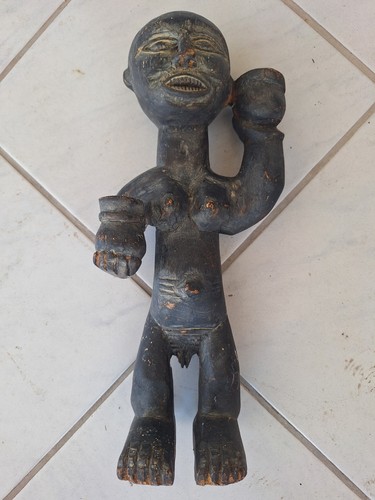 Alte afrikanische figur - afrikanische,